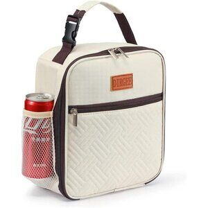 Insulated lunch bag small leakproof cooler tote for adults men women work travel